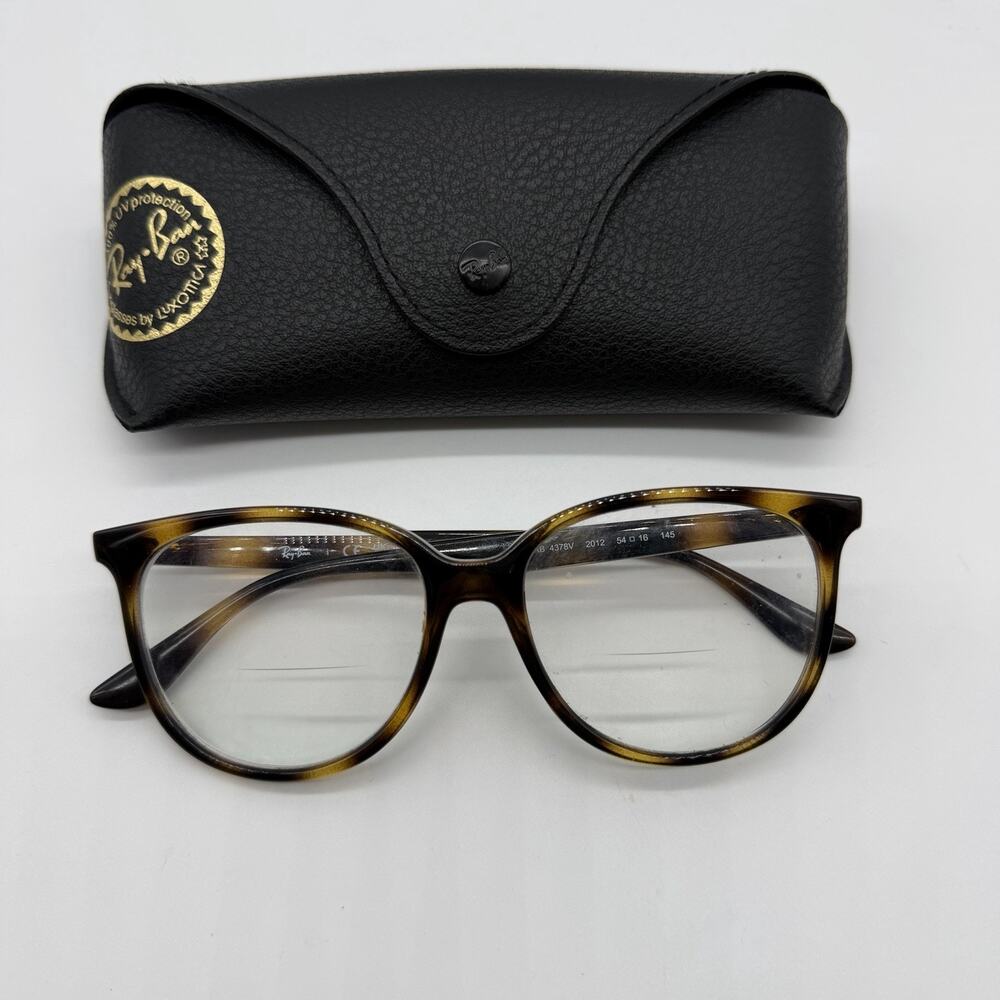 Ray-Ban RB4378V 2012 Havana Eyeglasses Frames Only 54-16-145 w/ Case